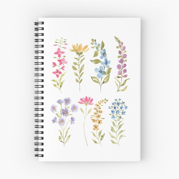Item preview, Alpine Wildflower Watercolor Meadow designed and sold by Jande Summer.