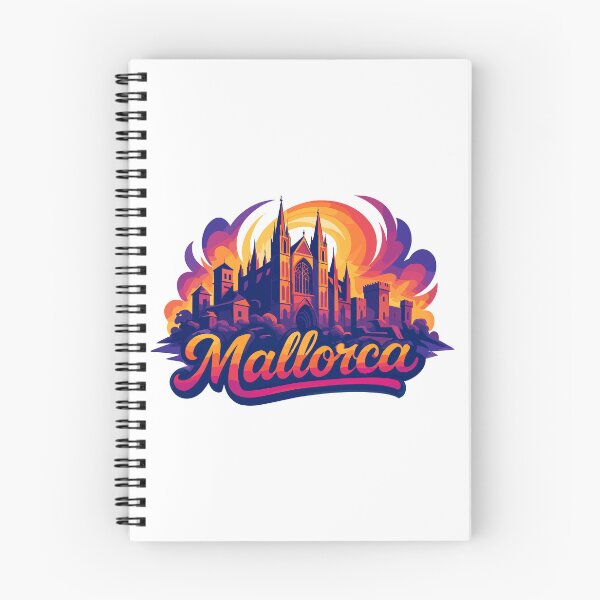 Item preview, Mallorca Skyline – Epic Colorful Silhouette designed and sold by Pineapple-Tree.