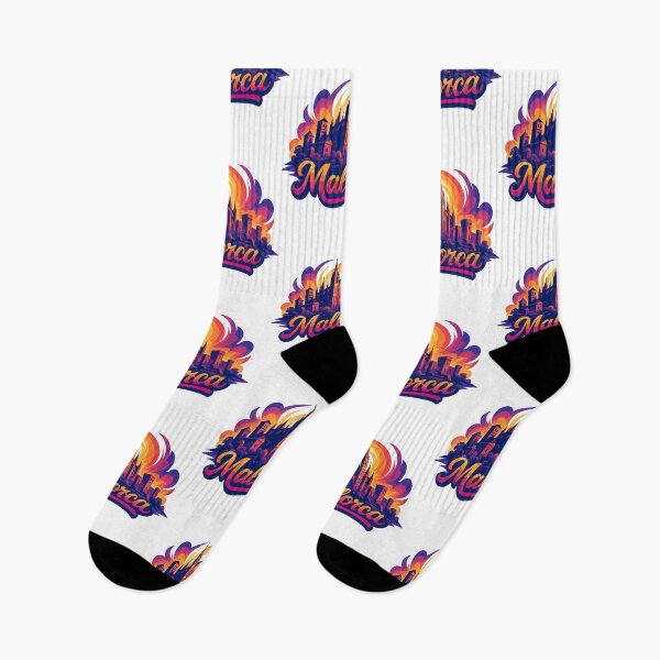 Item preview, Mallorca Skyline – Epic Colorful Silhouette designed and sold by Pineapple-Tree.