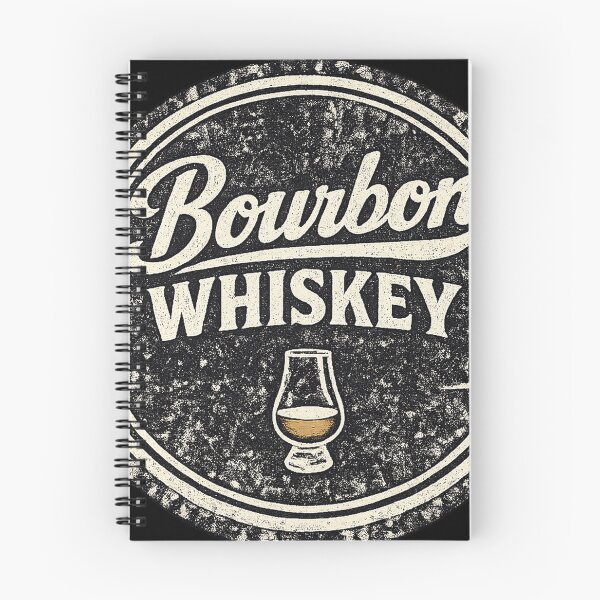 Item preview, Bourbon Whiskey Vintage Distressed Glencairn Badge Graphic Tee designed and sold by TM DESIGNS AND MORE.