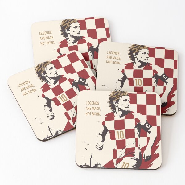 Item preview, Luka Modrić Croatia Football Legend Print designed and sold by Studio pod Burom.