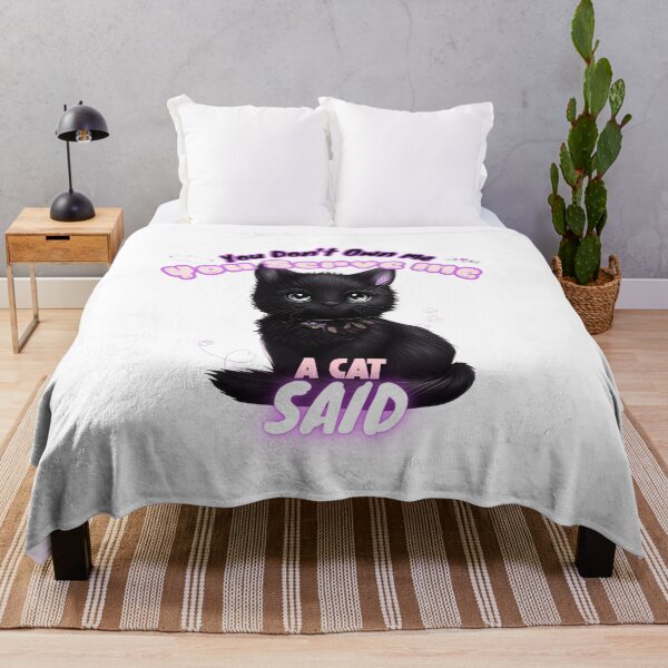 Item preview, You Don’t Own Me, You Serve Me – Sassy Cat Lover T-Shirt ? designed and sold by BoldMarkk.