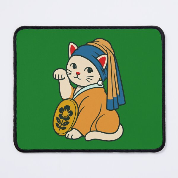 Item preview, The Kitten with a Purrl Earring – Kawaii Maneki Neko designed and sold by redwane.