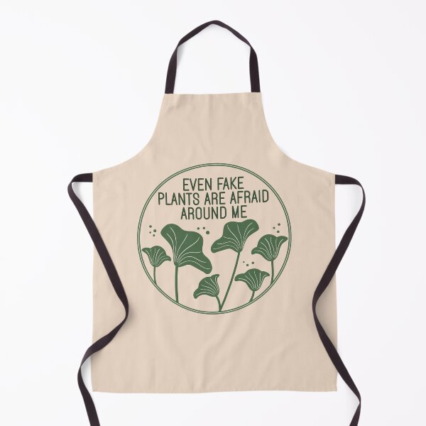 Item preview, Even Fake Plants Are Afraid Around Me - Funny Plant Killer Botanical Badge designed and sold by the-Z3nith.