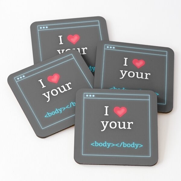 Item preview, I Love Your Body designed and sold by GaillardTech.