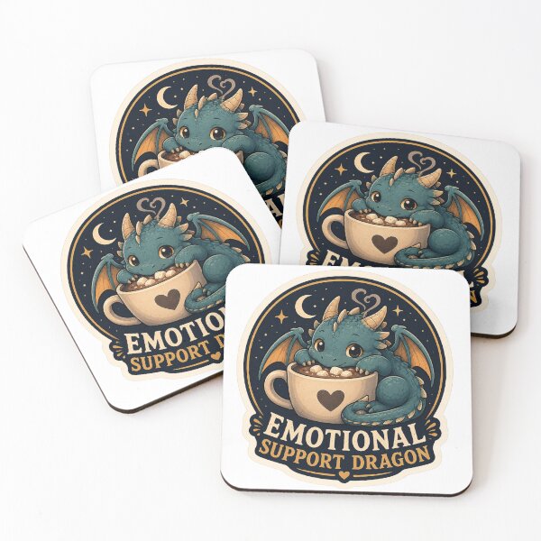 Item preview, Emotional Support Dragon designed and sold by AbstractAnom.