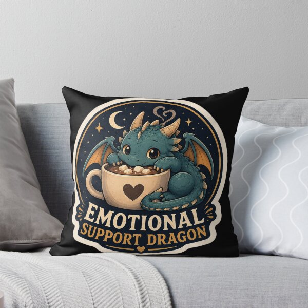 Item preview, Emotional Support Dragon designed and sold by AbstractAnom.