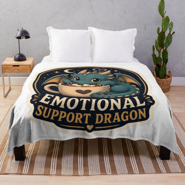 Item preview, Emotional Support Dragon designed and sold by AbstractAnom.