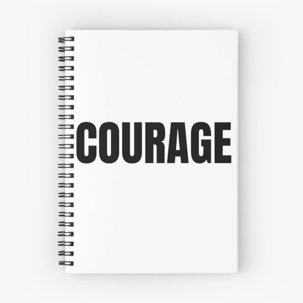 Item preview, Courage – Motivational Typography Design designed and sold by MathoDzns.