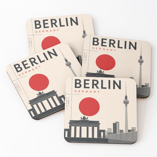 Item preview, Berlin swiss style poster designed and sold by CMYKStudio.