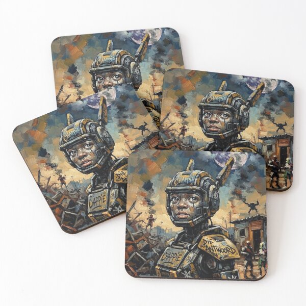 Item preview, Chappie Sci-Fi Action Fine Art Tribute0 designed and sold by Art's Diner.
