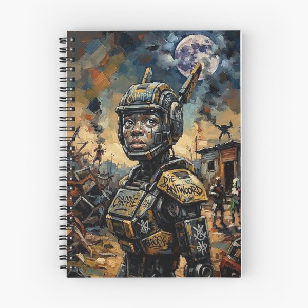 Item preview, Chappie Sci-Fi Action Fine Art Tribute0 designed and sold by Art's Diner.