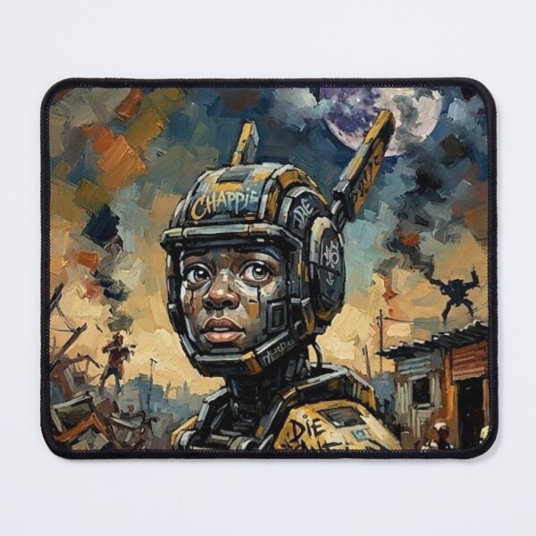 Item preview, Chappie Sci-Fi Action Fine Art Tribute0 designed and sold by Art's Diner.