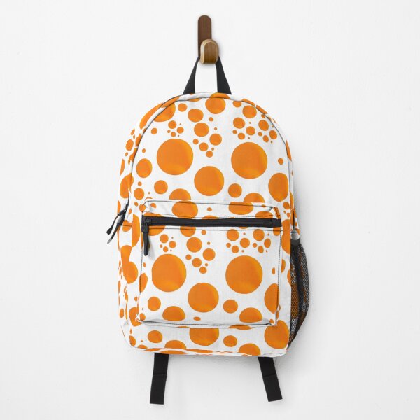 Item preview, Vibrant Orange Bubbles Abstract Polka Dot Pattern designed and sold by NikBrin Prevail .