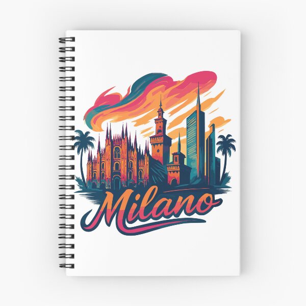 Item preview, Milan Skyline: Epic Milan art in style designed and sold by Pineapple-Tree.
