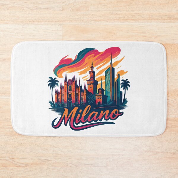 Item preview, Milan Skyline: Epic Milan art in style designed and sold by Pineapple-Tree.