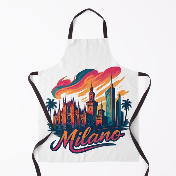 Item preview, Milan Skyline: Epic Milan art in style designed and sold by Pineapple-Tree.