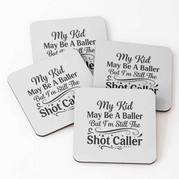 Item preview, My Kid May Be a Baller But I’m Still the Shot Caller designed and sold by beoldfashioned.