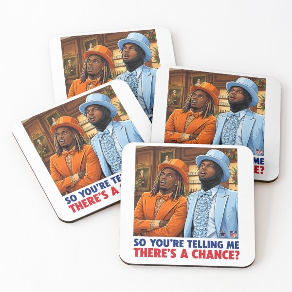 Item preview, CeeDee Lamb & George Pickens – Dallas Cowboys Dumb & Dumber Parody designed and sold by 998lc.