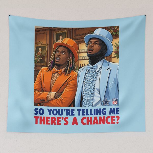 Item preview, CeeDee Lamb & George Pickens – Dallas Cowboys Dumb & Dumber Parody designed and sold by 998lc.