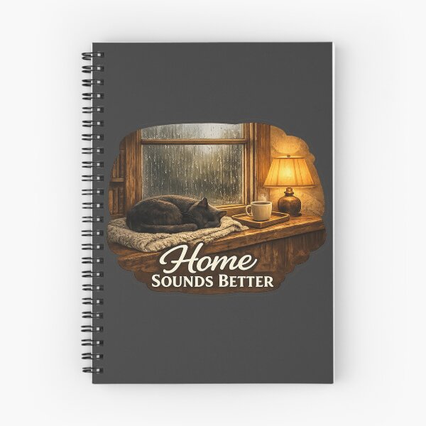 Item preview, Home Sounds Better designed and sold by QuietNovaShop.
