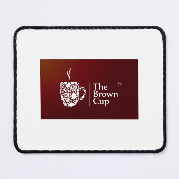 Item preview, The Brown Cup Coffee and Arts Mosaic Logo designed and sold by Tromler.