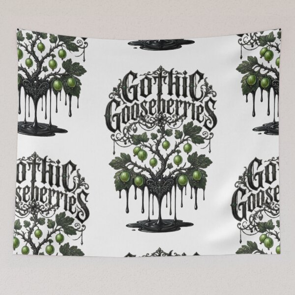 Artikelvorschau, Gothic Gooseberries – Victorian Botanical Aesthetic entworfen und verkauft von Antik by Schulz.