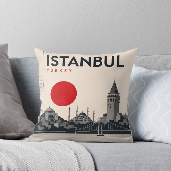 Item preview, Istanbul swiss style poster designed and sold by CMYKStudio.