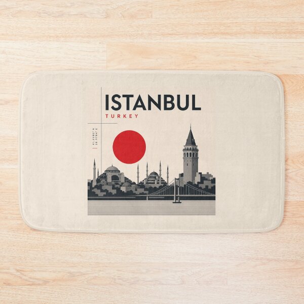 Item preview, Istanbul swiss style poster designed and sold by CMYKStudio.