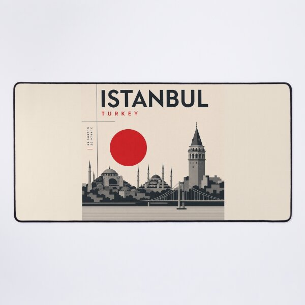 Item preview, Istanbul swiss style poster designed and sold by CMYKStudio.
