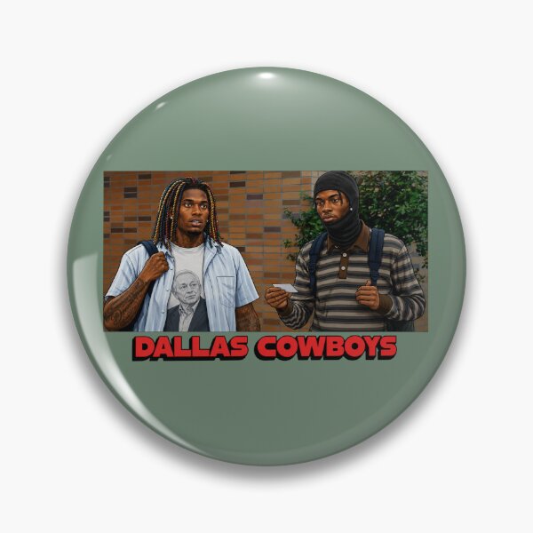 Item preview, CeeDee Lamb & George Pickens – Dallas Cowboys Superbad Parody designed and sold by 998lc.