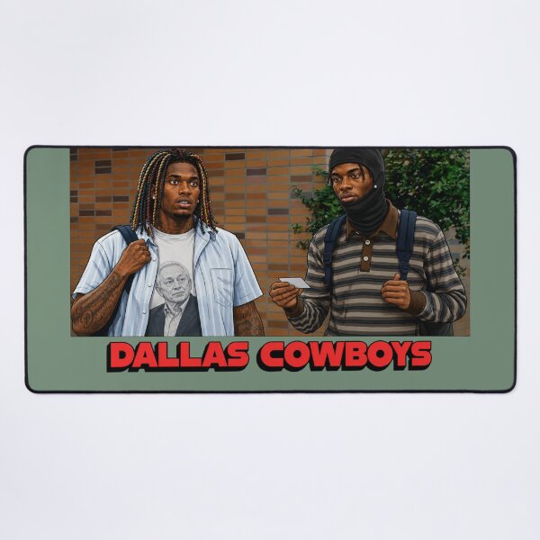 Item preview, CeeDee Lamb & George Pickens – Dallas Cowboys Superbad Parody designed and sold by 998lc.