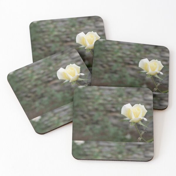 Item preview, Single Pale Yellow Rose Bud Art Print designed and sold by KaleChub.