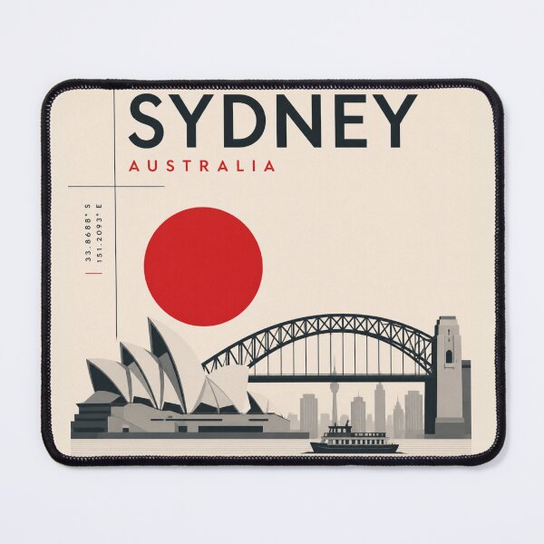 Item preview, Sidney swiss style poster designed and sold by CMYKStudio.