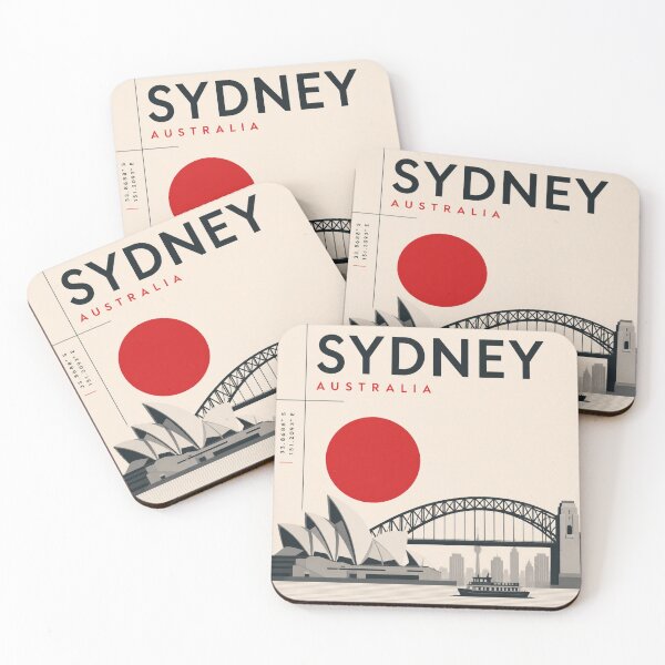 Item preview, Sidney swiss style poster designed and sold by CMYKStudio.