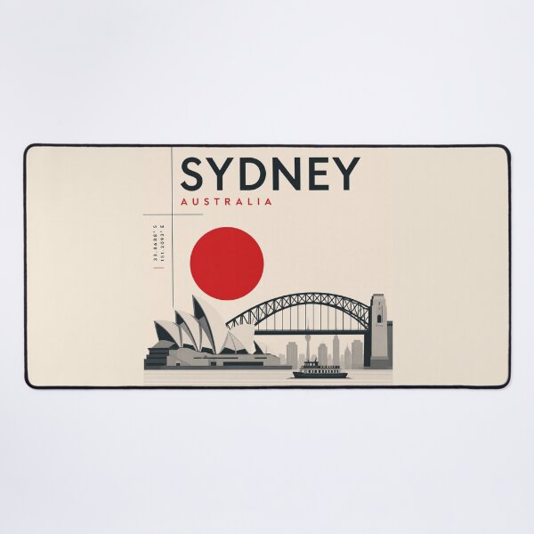 Item preview, Sidney swiss style poster designed and sold by CMYKStudio.