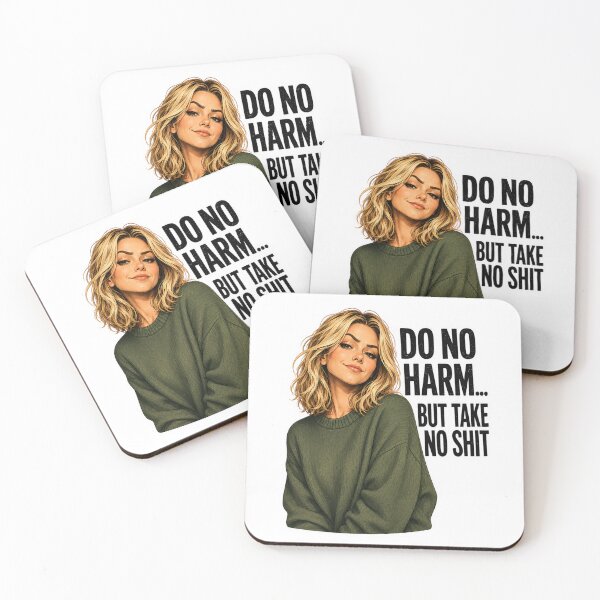 Item preview, Do No Harm... But Take No Shit designed and sold by AbstractAnom.