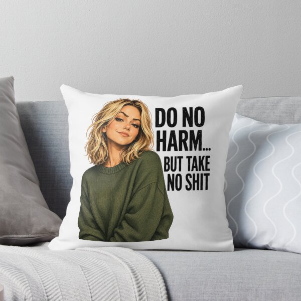 Item preview, Do No Harm... But Take No Shit designed and sold by AbstractAnom.