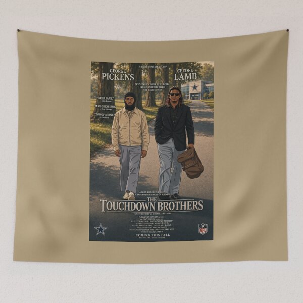 Item preview, CeeDee Lamb & George Pickens – Dallas Cowboys Rain Man Parody designed and sold by 998lc.
