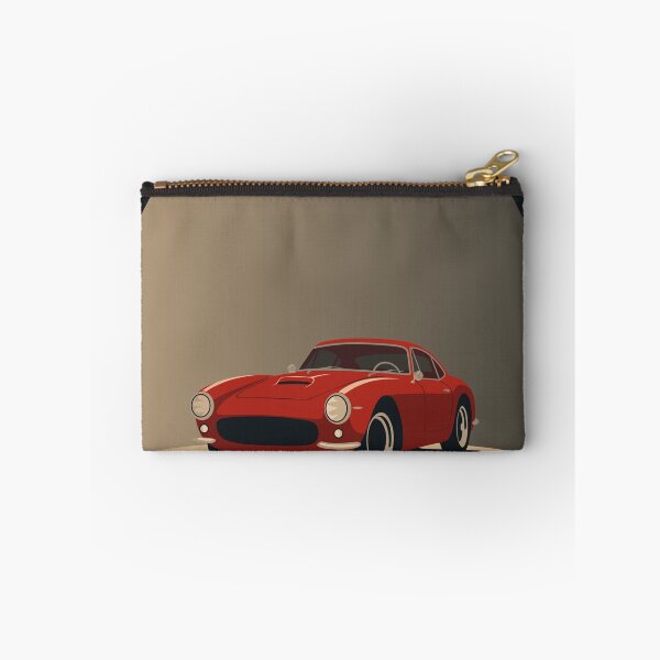 Item preview, Vintage Italian Racing Car Art | Red Menace 1960s  | Minimalist Automotive Illustration designed and sold by Studio pod Burom.