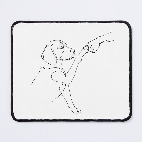 Item preview, Paw & Fist Bump Dog Lover Tee – Beagle Owner Friendship designed and sold by CanvasKitchen.