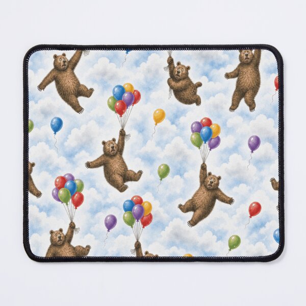 Item preview, Bear with Balloons designed and sold by cbfineart.