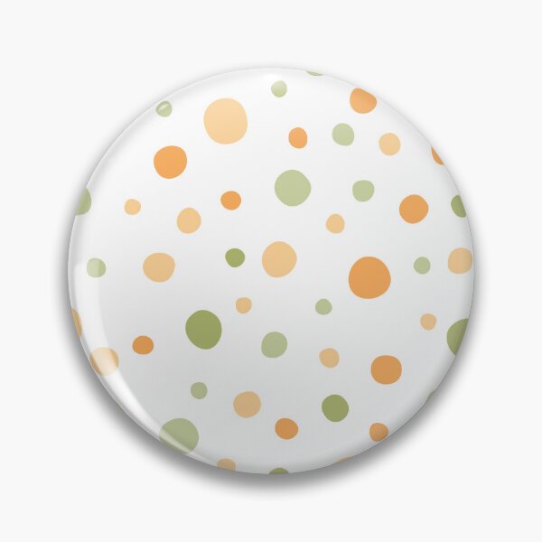 Item preview, Pastel Dots, Hand Drawn green and orange Circles Childish designed and sold by CHERRY--SHOP.