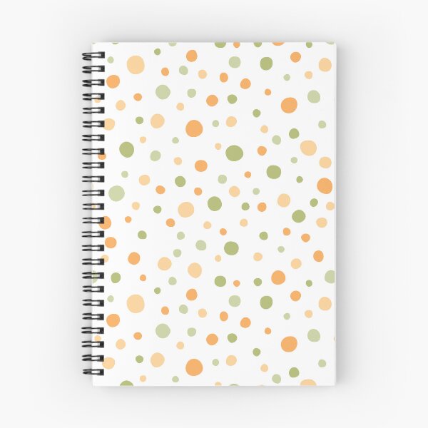 Item preview, Pastel Dots, Hand Drawn green and orange Circles Childish designed and sold by CHERRY--SHOP.