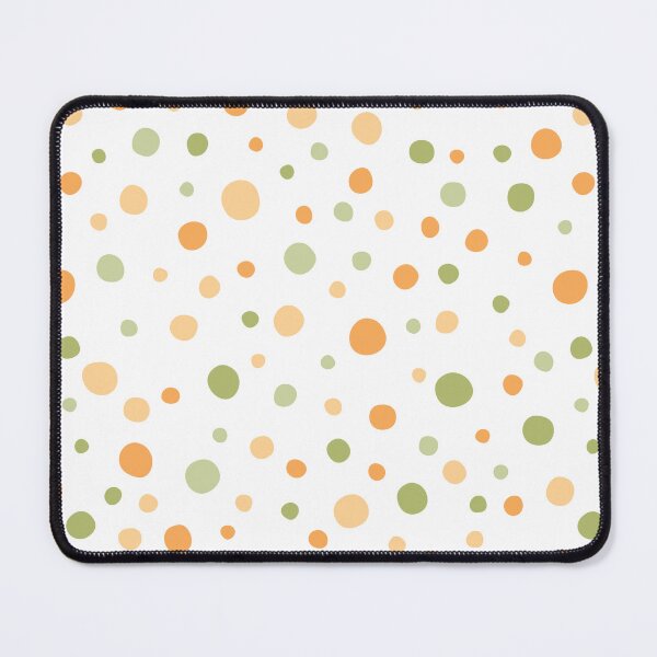 Item preview, Pastel Dots, Hand Drawn green and orange Circles Childish designed and sold by CHERRY--SHOP.