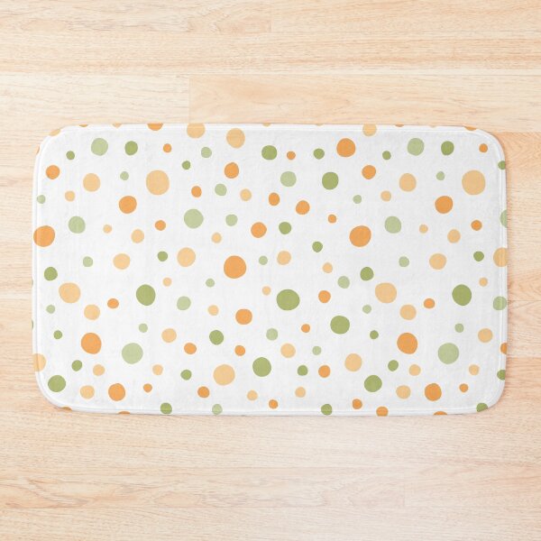 Item preview, Pastel Dots, Hand Drawn green and orange Circles Childish designed and sold by CHERRY--SHOP.