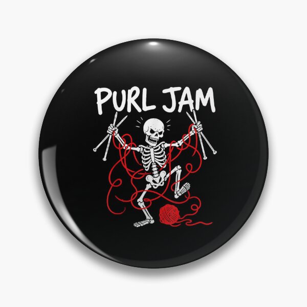 Item preview, Purl Jam Skeleton Knitting Yarn Lover designed and sold by LASTIQUE-dd.