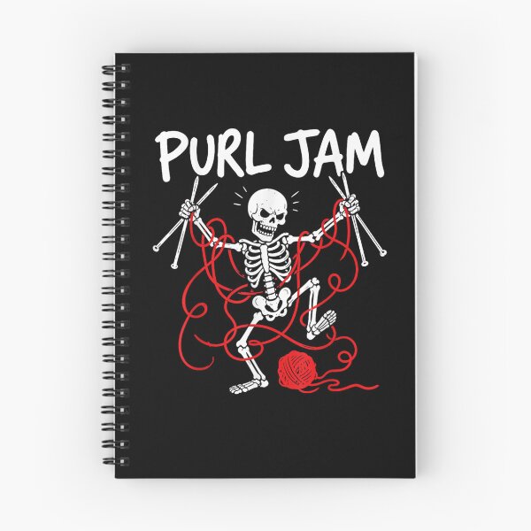 Item preview, Purl Jam Skeleton Knitting Yarn Lover designed and sold by LASTIQUE-dd.