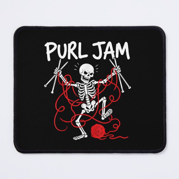 Item preview, Purl Jam Skeleton Knitting Yarn Lover designed and sold by LASTIQUE-dd.