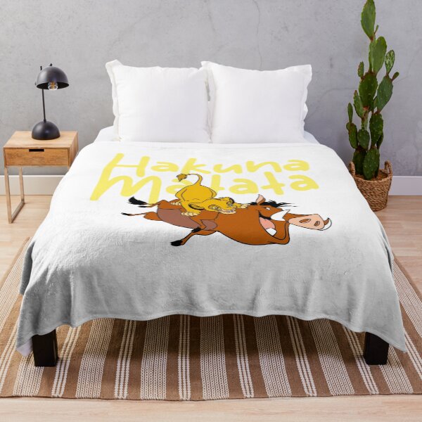 Item preview, Hakuna Matata Cute Lion Cub Warthog Retro Graphic designed and sold by Krasnovaovaova.
